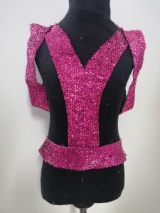 Kids Costumes to Hire - Pink Bondage Top - GIRL